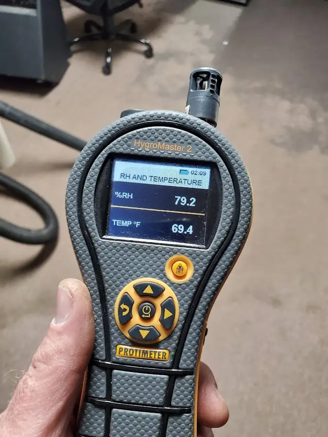 Moisture meter humidity assessment for Fire & Smoke Damage Restoration in Weirton